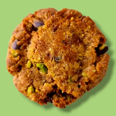 cookie senza glutine al pistacchio