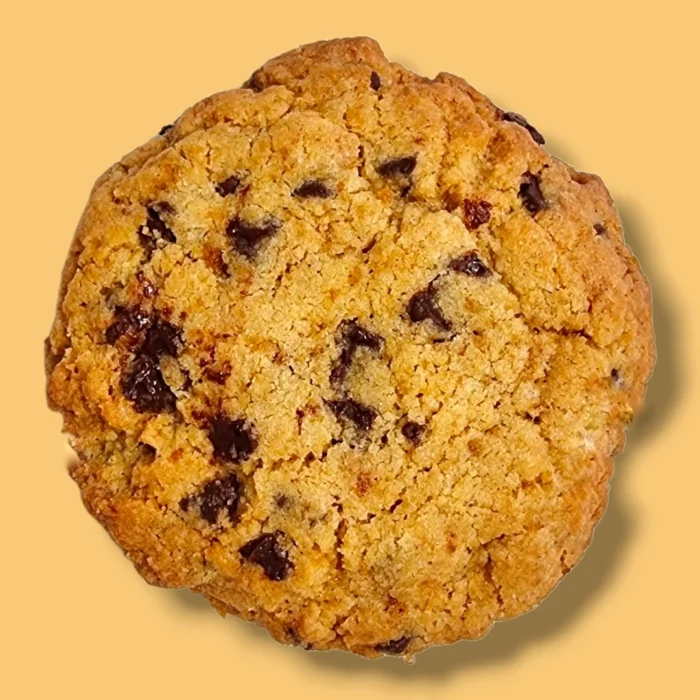 cookie senza glutine con gocce di cioccolato
