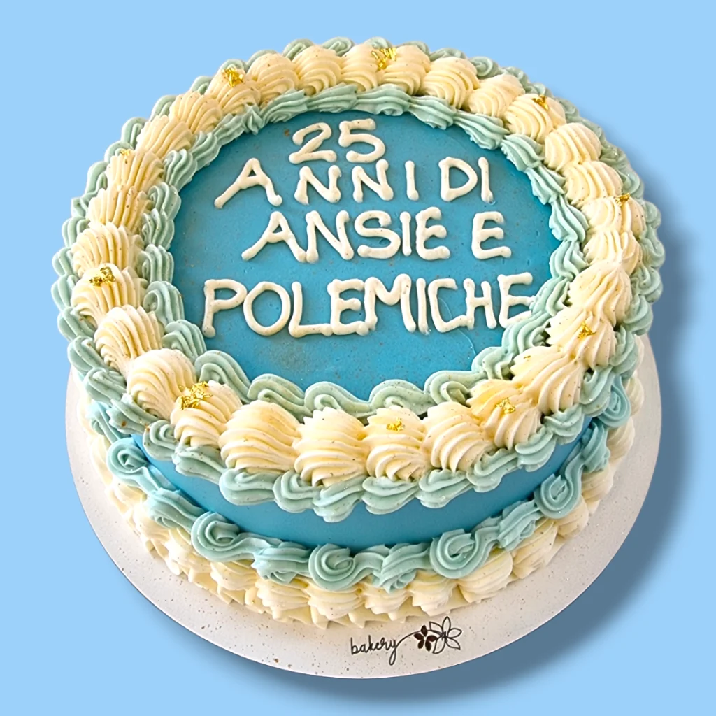 lambeth cake azzurra senza glutine